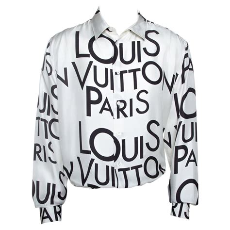 silk louis vuitton shirt|Palm Print Silk Shirt .